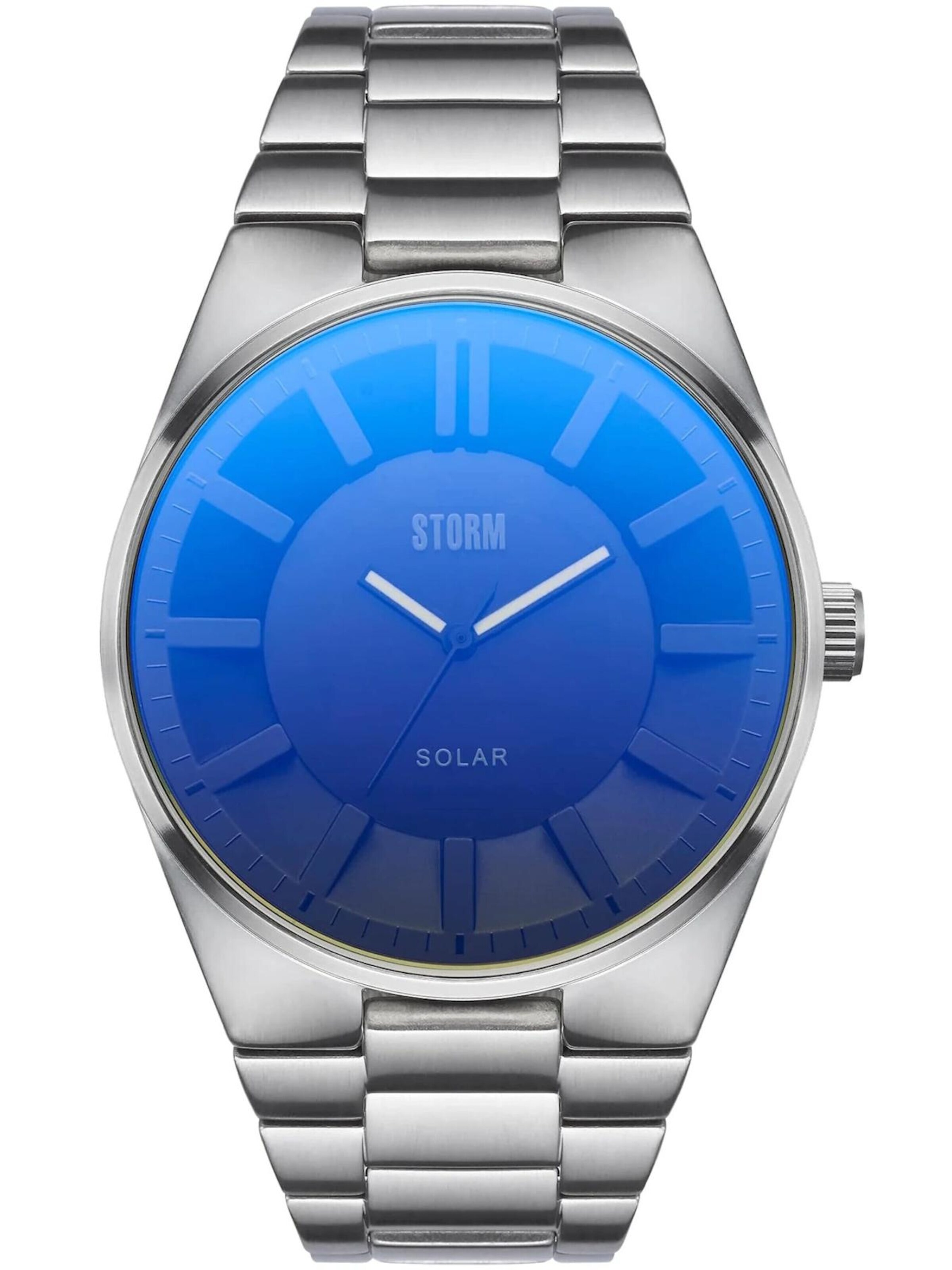 STORM Analog Watch 'Solaron' in Blue: front