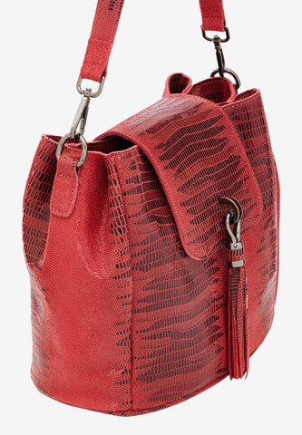 NAEMI Shoulder Bag in Red