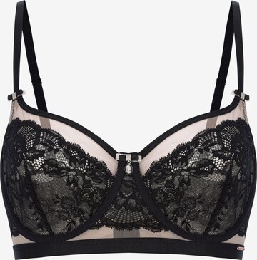 Soutien-gorge 'MADEMOISELLE' Marc & André en noir : devant