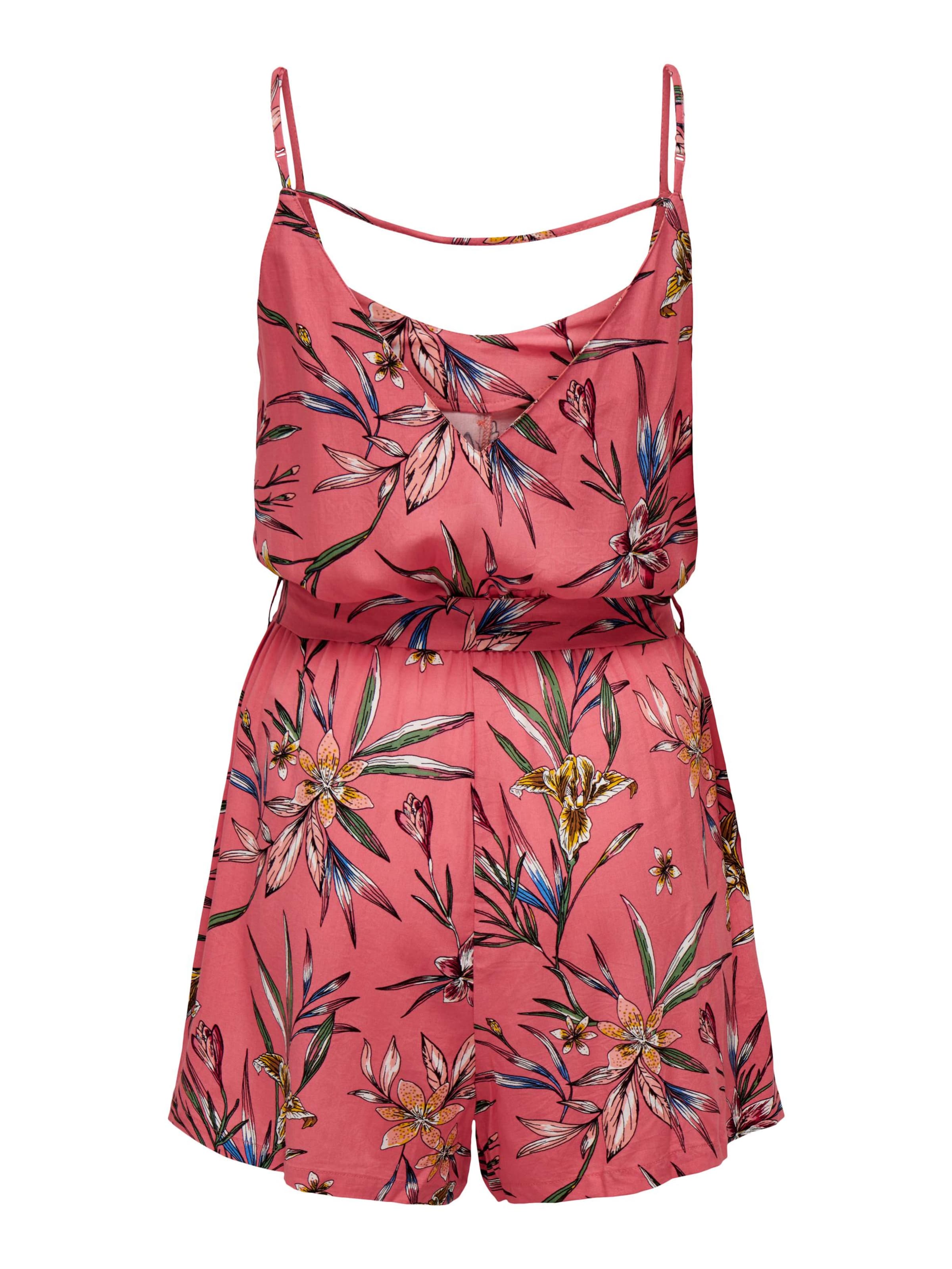 ONLY Jumpsuit 'MEYER' in Rood