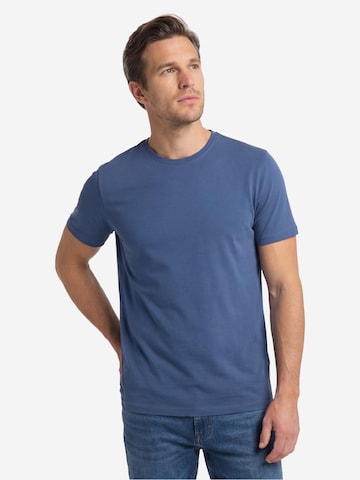 redmond Shirt 'Basic'‌‌‌‌ in Blau