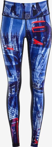 Coupe slim Pantalon de sport 'AEL110' Winshape en mélange de couleurs : devant