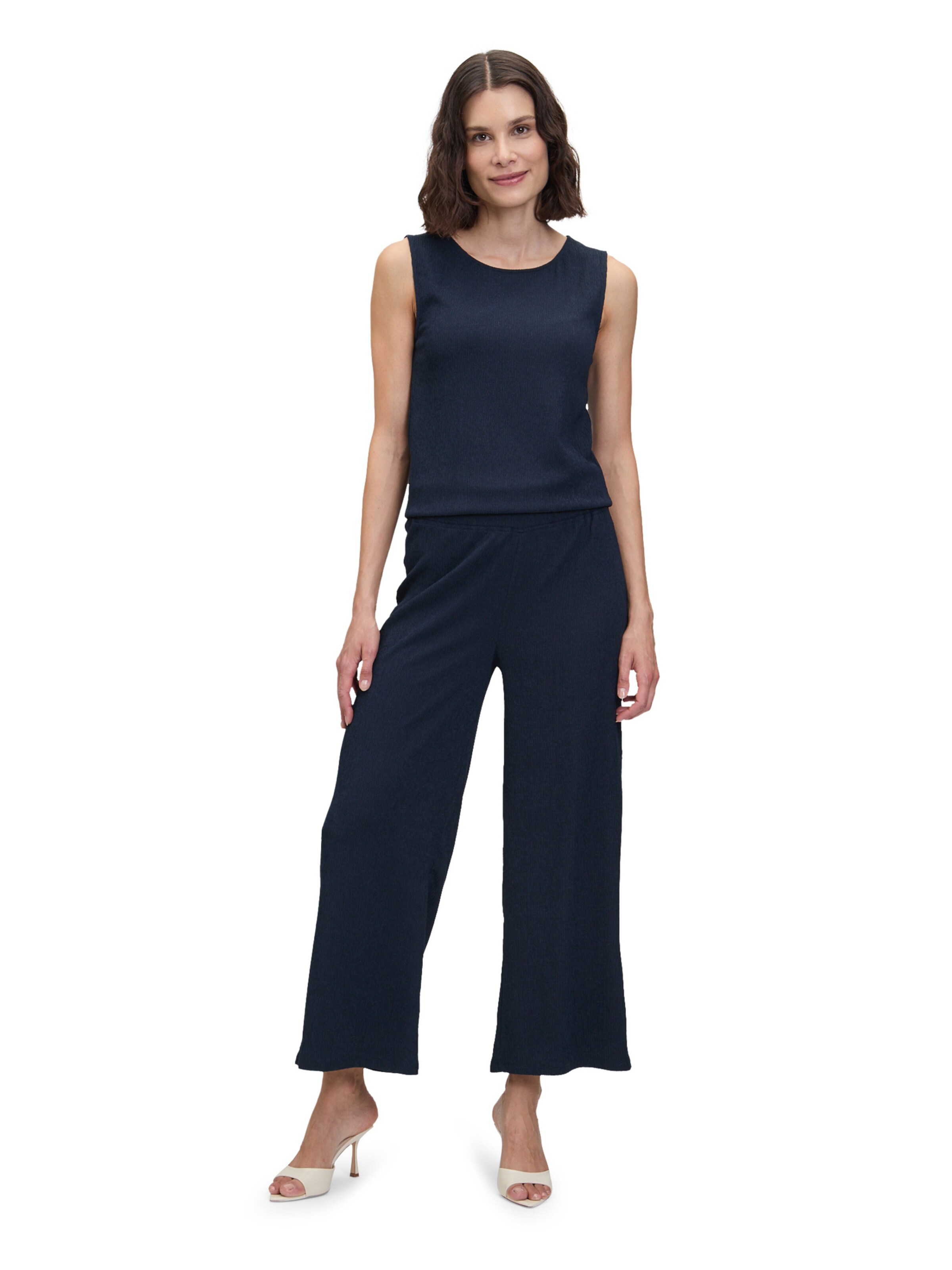 Wide Leg Pantalon Betty Barclay en bleu
