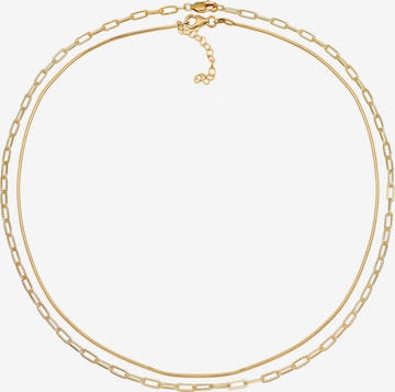 ELLI PREMIUM Sieraden set in Goud: voorkant