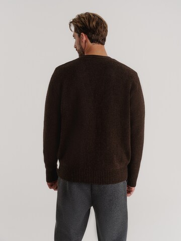 Vestes en maille TRAPP en marron