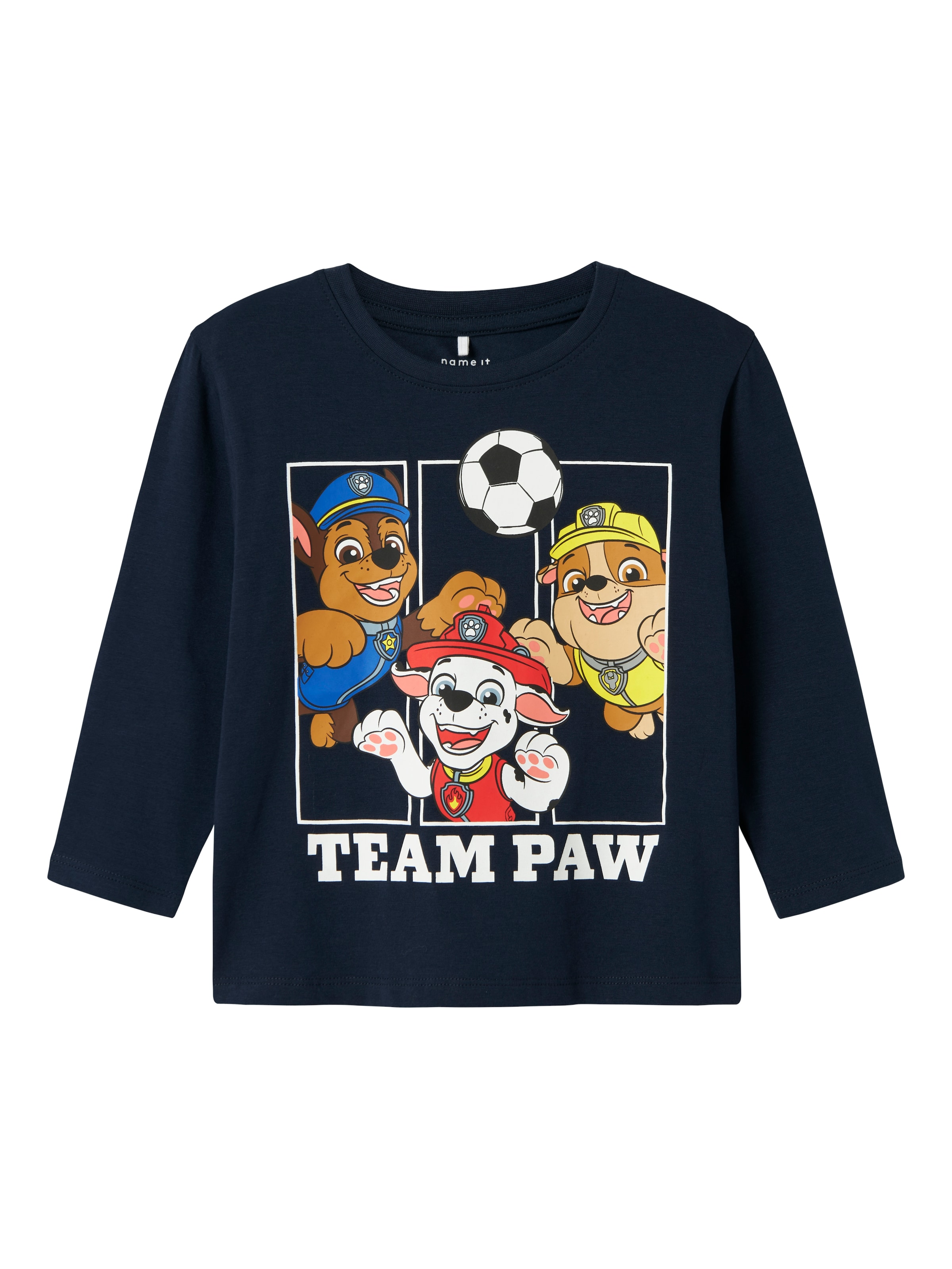 NAME IT - Camiseta 'NMMJOLL PAW' en azul: frente