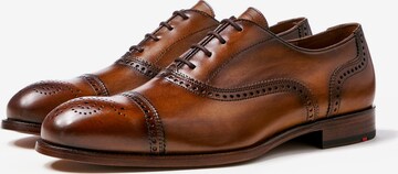 LLOYD Lace-Up Shoes 'SHEFFIELD' in Brown: front