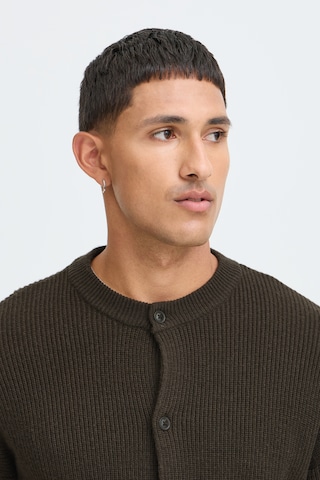 BLEND Knit Cardigan 'BHBOS' in Brown