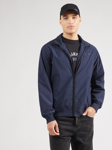 Champion Authentic Athletic Apparel Φθινοπωρινό και ανοιξιάτικο μπουφάν σε μπλε: μπροστά