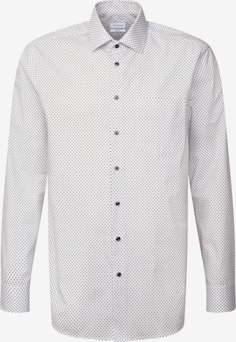 Coupe regular Chemise business SEIDENSTICKER en gris : devant