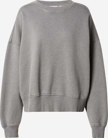 WEEKDAY Sweatshirt i grå: framsida