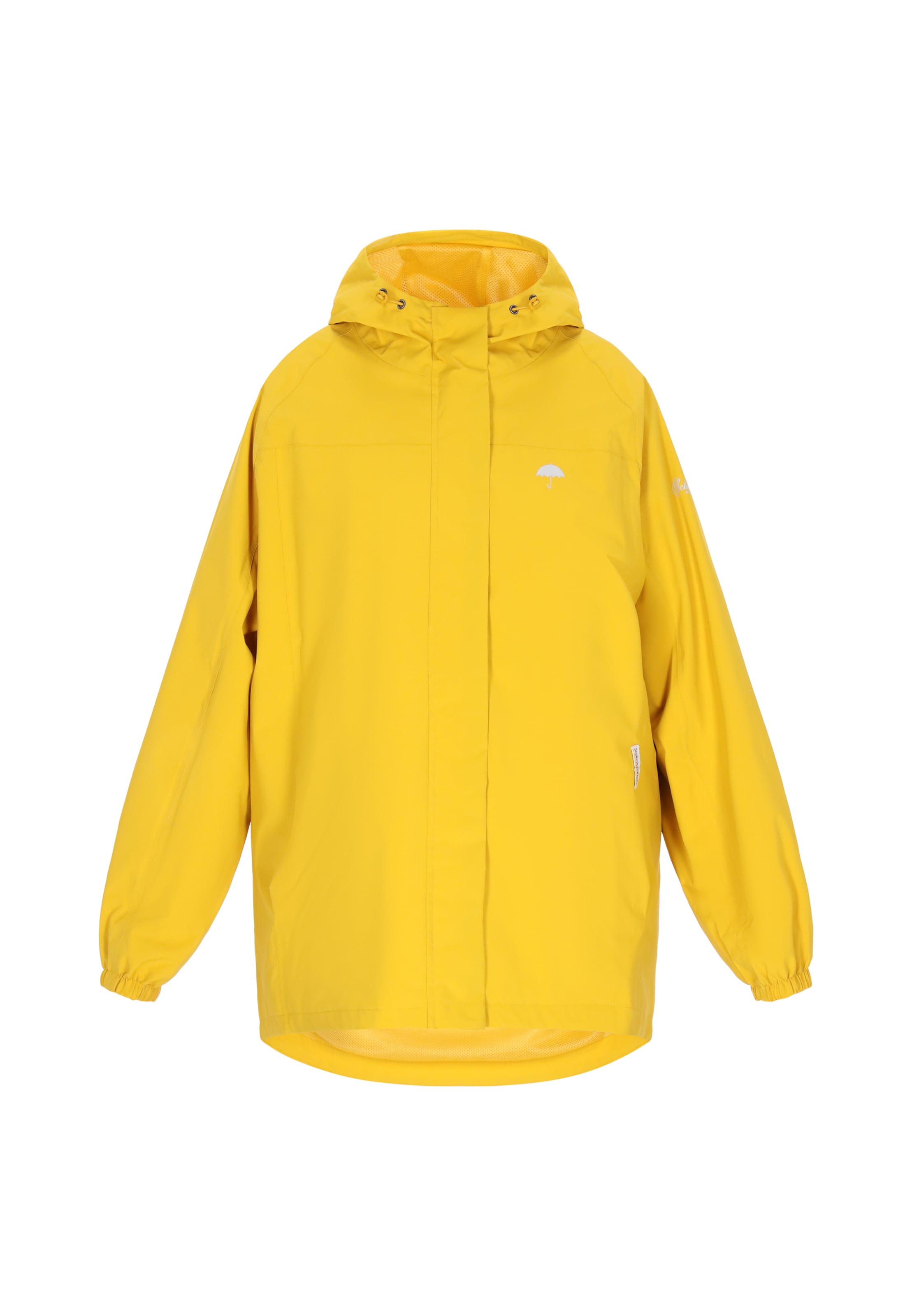 Schmuddelwedda - Casaco outdoor 'Functional' em amarelo: frente