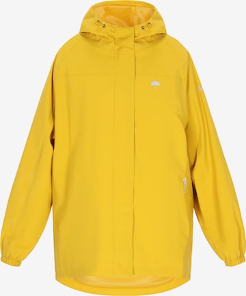 Schmuddelwedda - Casaco outdoor 'Functional' em amarelo: frente