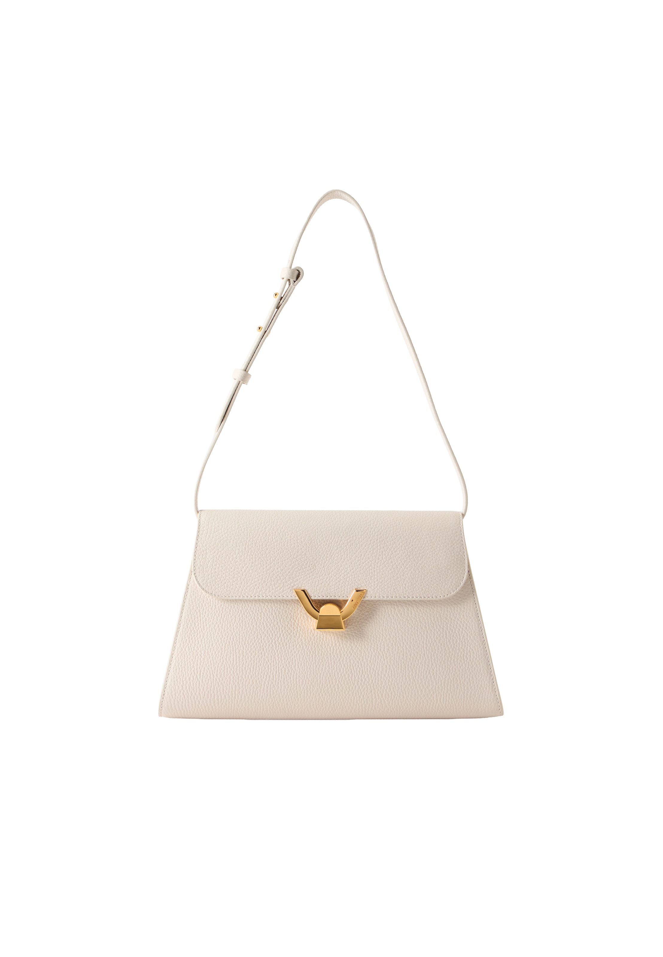 Coccinelle Handbag in White: front