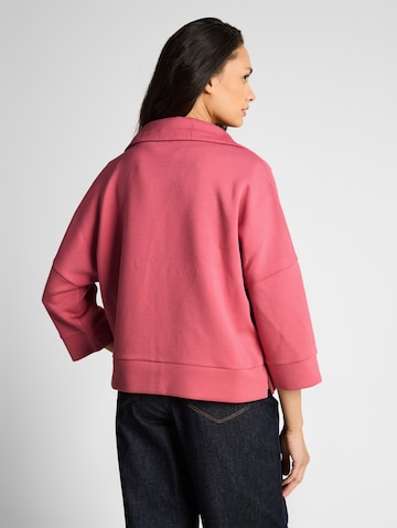TOM TAILOR Sweatjacke in Pink