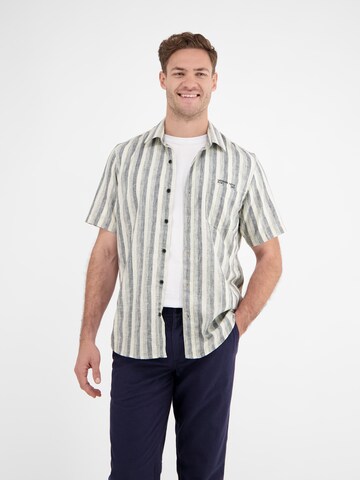 LERROS Regular fit Overhemd in Blauw: voorkant