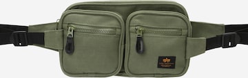 Marsupio di ALPHA INDUSTRIES in verde: frontale