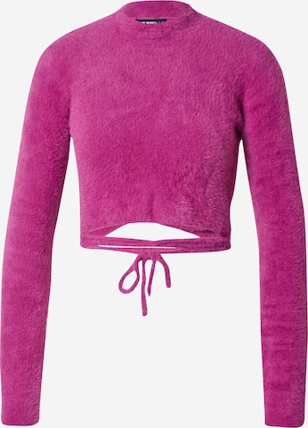 Tally Weijl Sweater in Purple: front