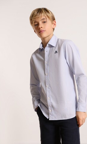 Scalpers Regular fit Button up shirt 'Siena' in White