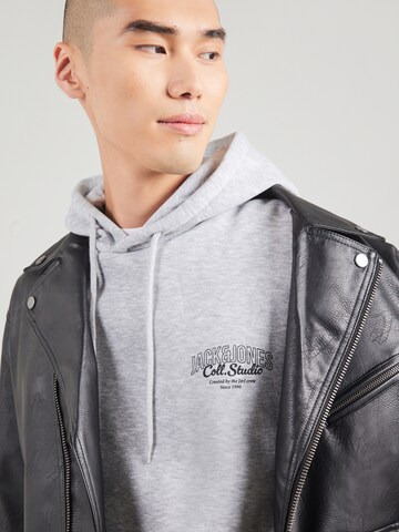 JACK & JONES Majica 'JJMAKOTO' | siva barva