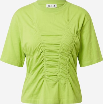EDITED Shirt 'Edith' in Green: front