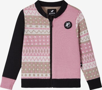 Reima Knit cardigan ' Moomin Idelar ' in Pink: front