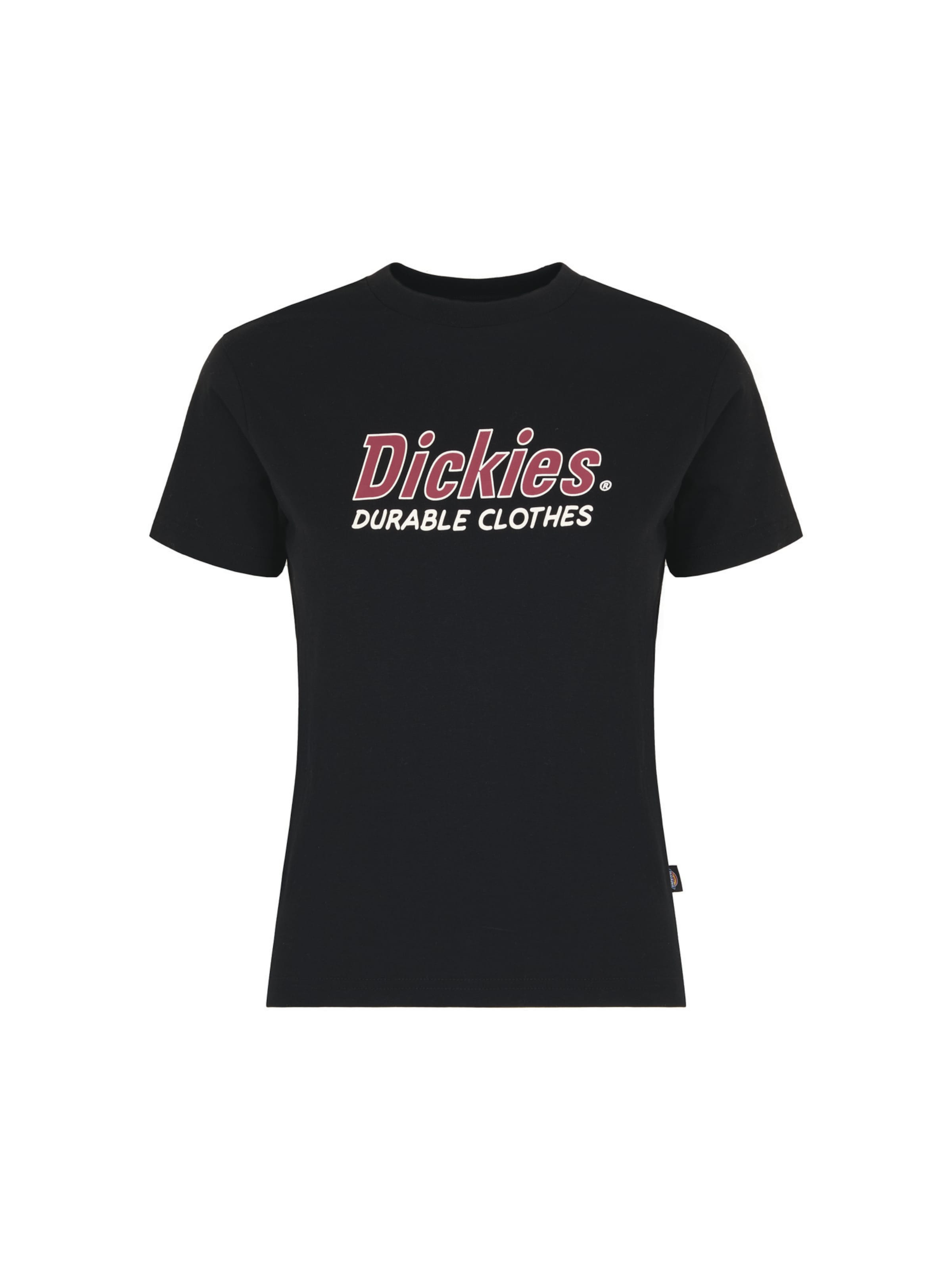 DICKIES Tričko 'Williston' – černá: přední strana