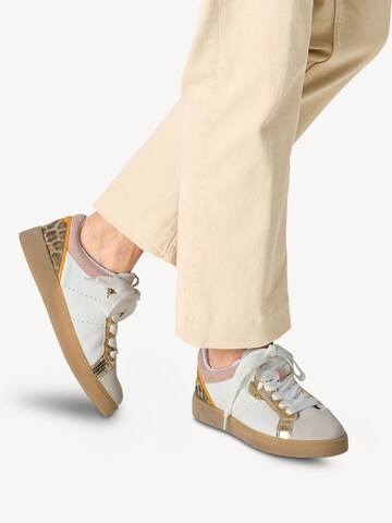 Tamaris Platform trainers in Beige