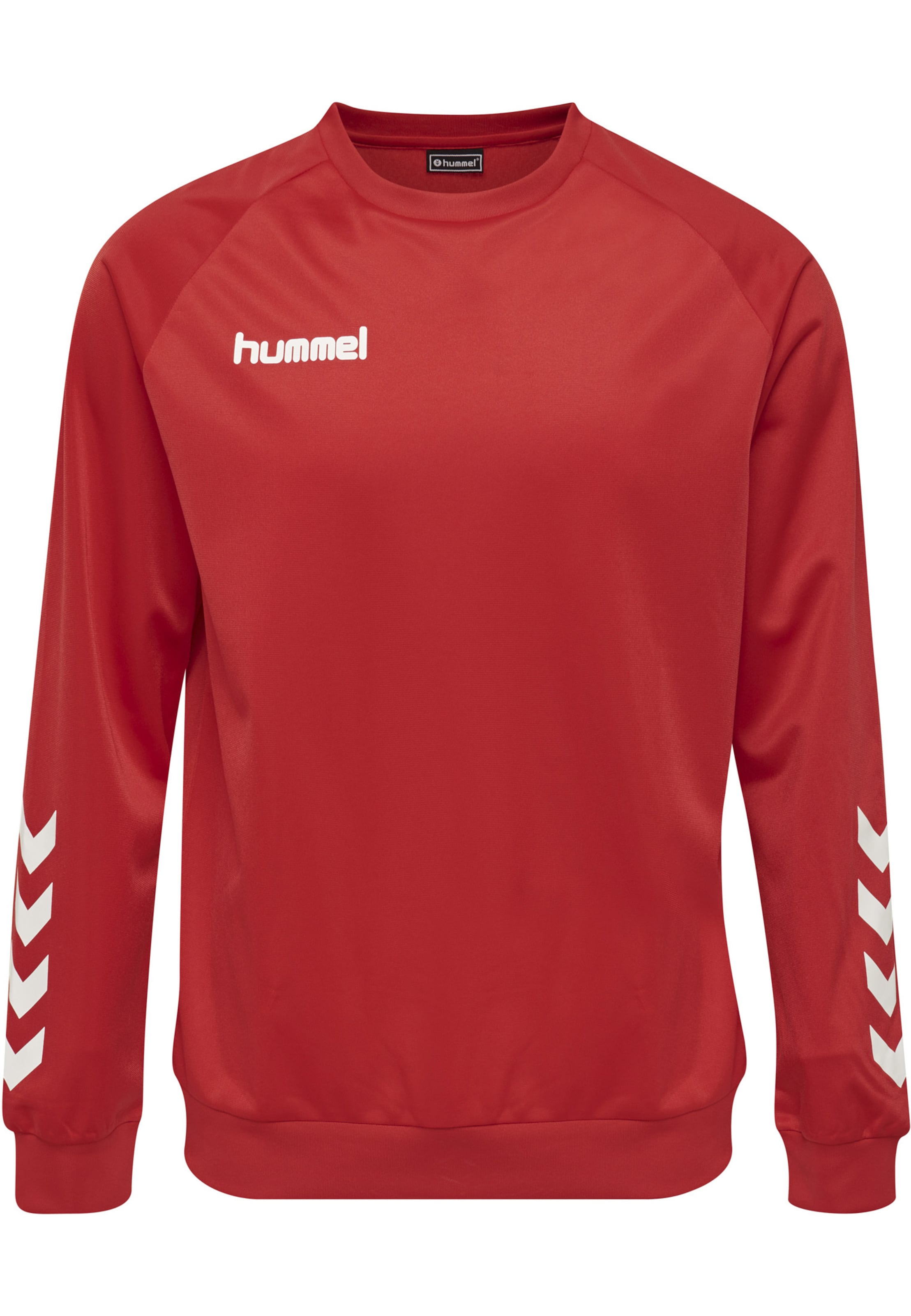 Hummel Sportsweatshirt 'Poly' i rød: forside