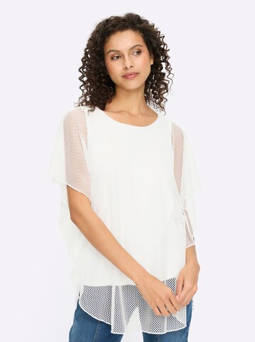 heine T-shirt i vit: framsida