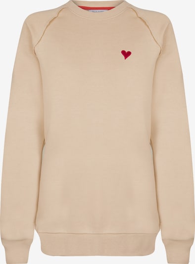 Felix Hardy Sweater majica u bež / crvena, Pregled proizvoda