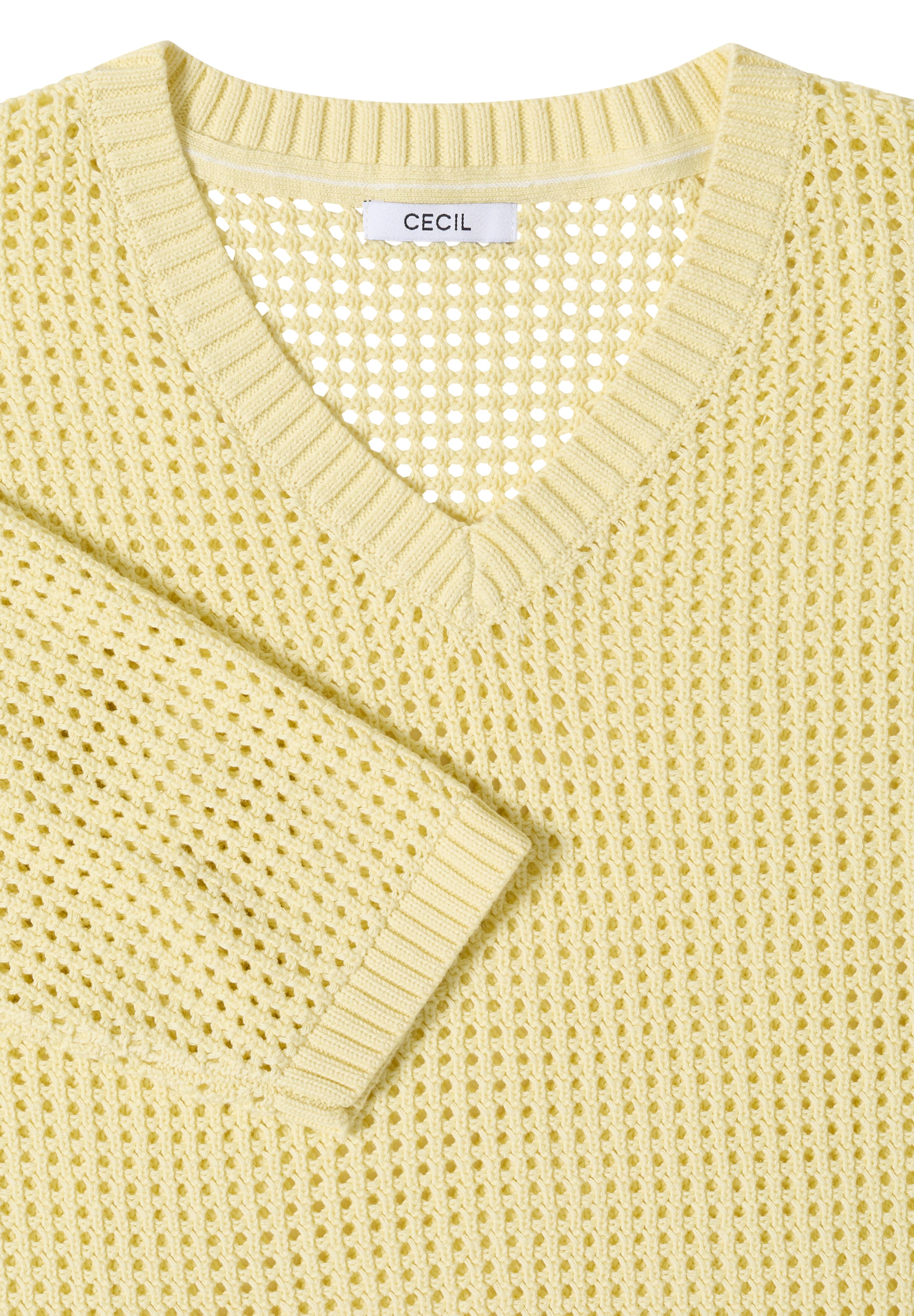 CECIL Sweater in Yellow