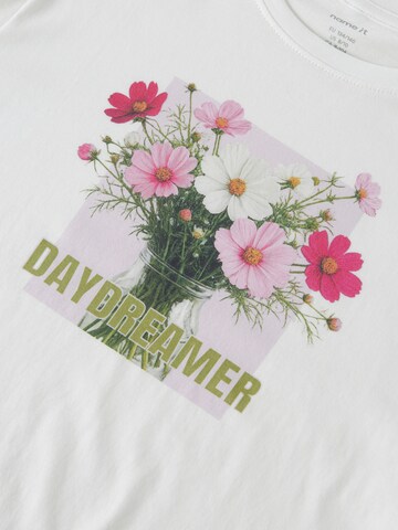 T-Shirt 'NKFVOTEA' NAME IT en blanc