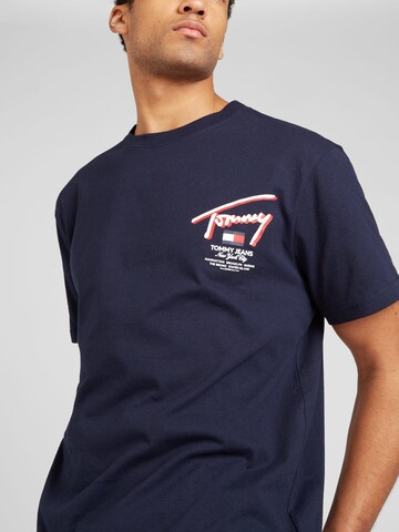 Tommy Jeans Koszulka w kolorze niebieski