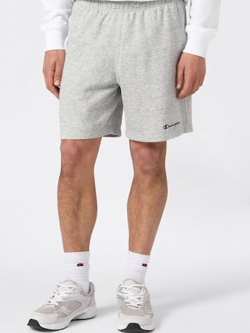 pilka Champion Authentic Athletic Apparel Laisvas Kelnės: priekis