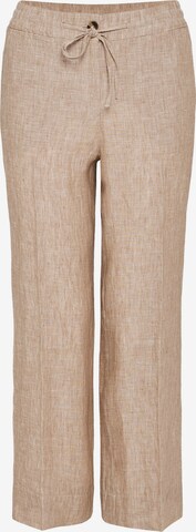 OPUS Wide leg Pantalon 'Madeka' in Beige: voorkant