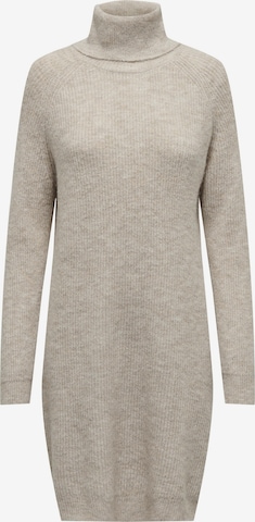 ONLY Knitted dress 'Silly' in Grey: front