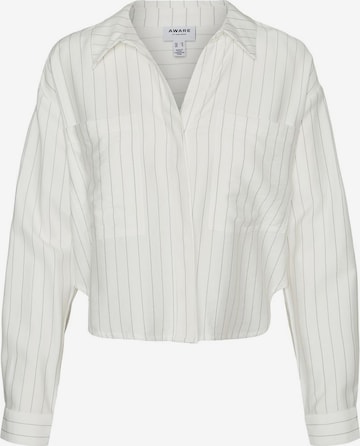 VERO MODA Blouse in Wit: voorkant