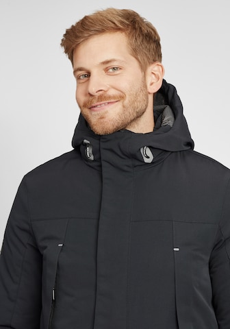 INDICODE JEANS Parka 'Rader' in Schwarz