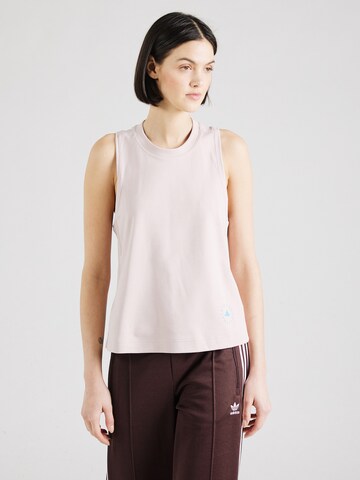 ADIDAS BY STELLA MCCARTNEY Top sportowy w kolorze różowy: przód
