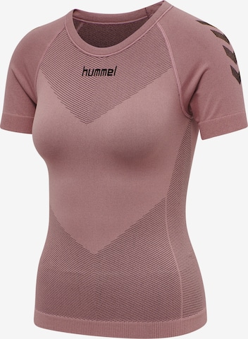 Maglia funzionale 'First Seamless' di Hummel in rosa