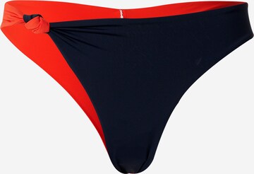 sarkans Tommy Jeans Bikini apakšdaļa: no priekšpuses