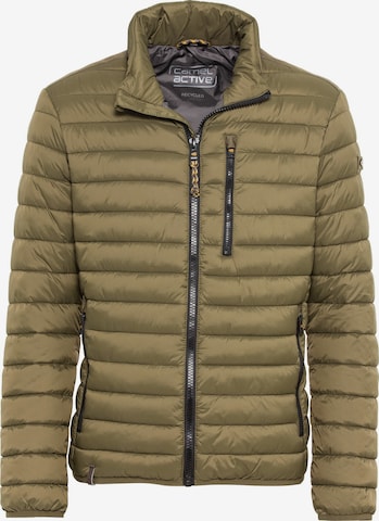 CAMEL ACTIVE Stepp-Blouson aus recyceltem Material in Grün: Vorderseite