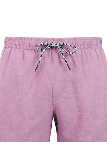 PROTEST Badeshorts 'DAVEY' in Lila: Vorderseite