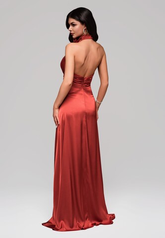 Ombre Evening dress in Orange