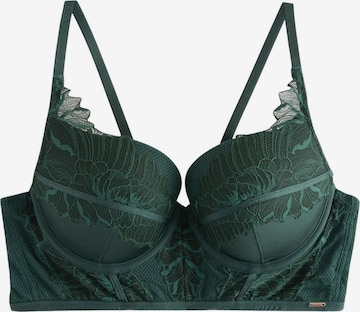 žalia Lipsy Liemenėlė: priekis