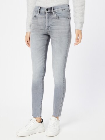 G-Star RAW Slimfit Jeans in Grijs: voorkant