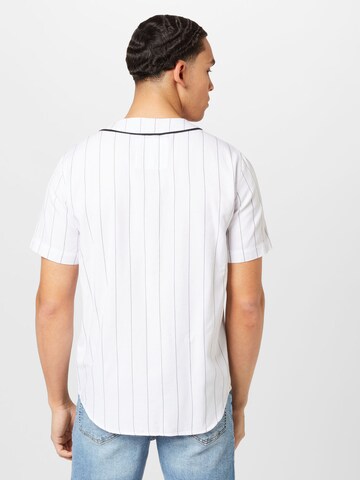 HOLLISTER - Ajuste regular Camisa en blanco