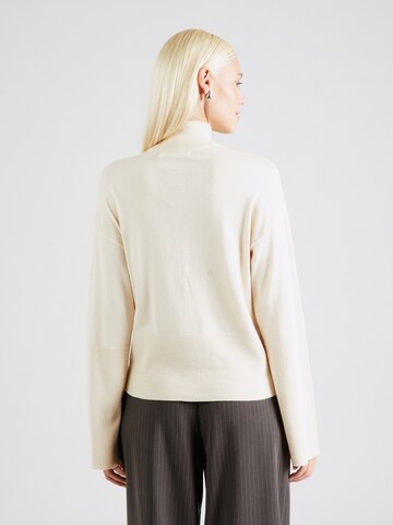 VERO MODA Sweater 'VMHAPPINESS' in Beige