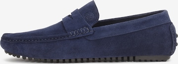 Kazar - Mocassins em azul: frente